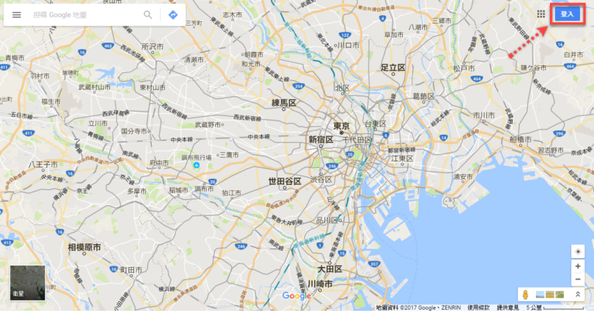 Google Map 儲存地圖功能來記錄喜歡的地點