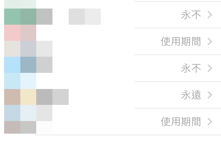 iPhone 定位服務