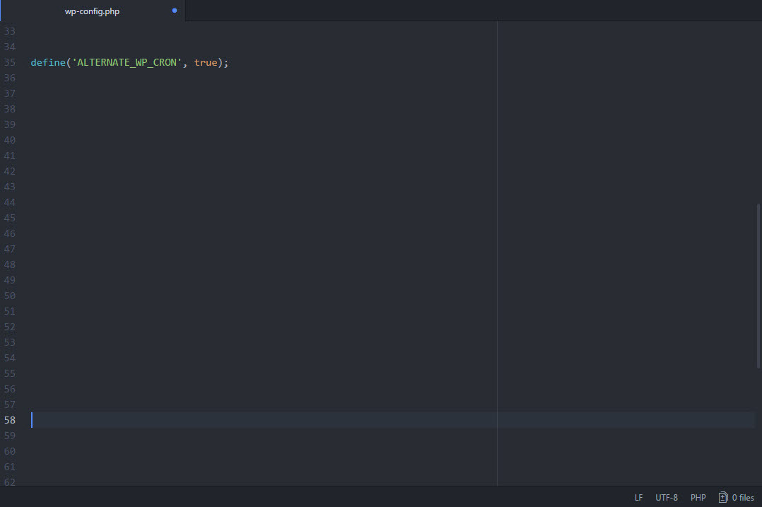 wordpress missing schedule