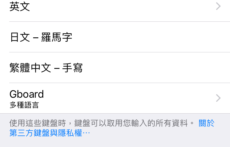 iphone Gboard