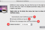 Caffeine 短暫離開 Mac 不進入休眠模式工具