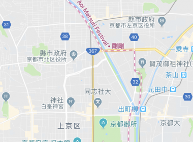使用 Google Maps 觀看京都葵祭活動路線！
