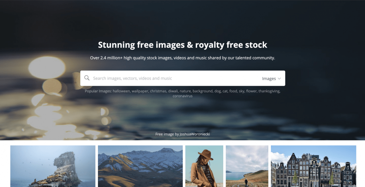 pixabay 免費可商用的圖庫網站