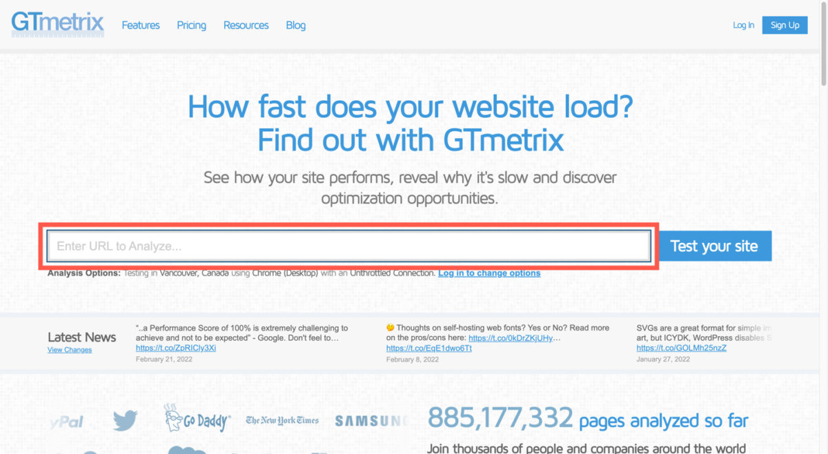 GTmetrix 檢測網站速度線上工具 圖片2