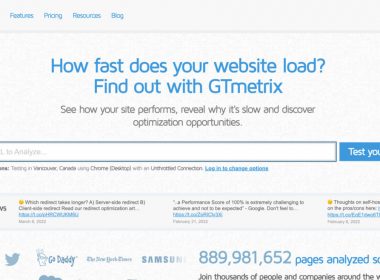 GTmetrix 檢測網站速度線上工具