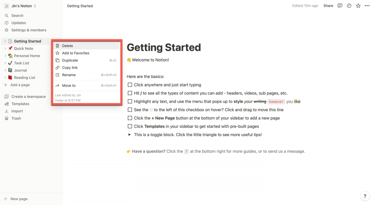 Notion 強大的筆記本工具 註冊方法教學 圖片10