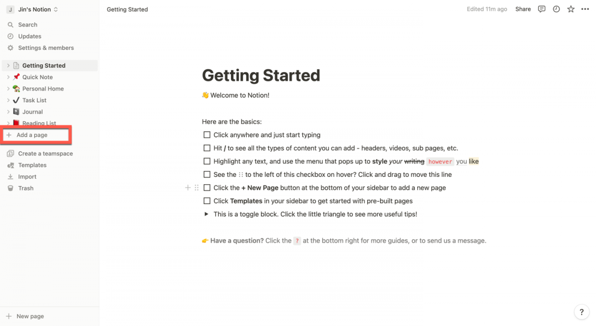 Notion 強大的筆記本工具 註冊方法教學 圖片14