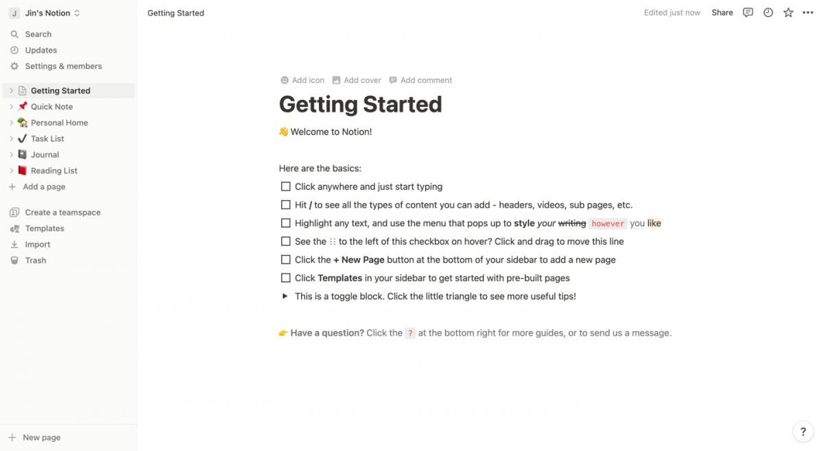 Notion 強大的筆記本工具 註冊方法教學 圖片8