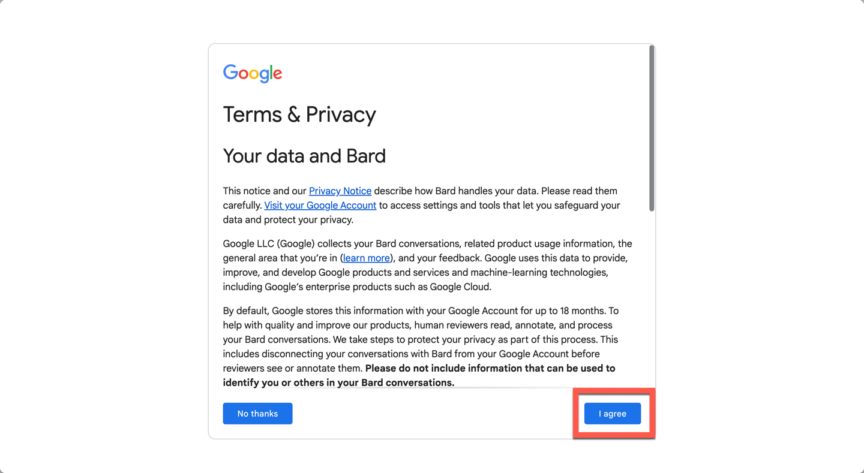 Google Bard 申請與使用方法教學