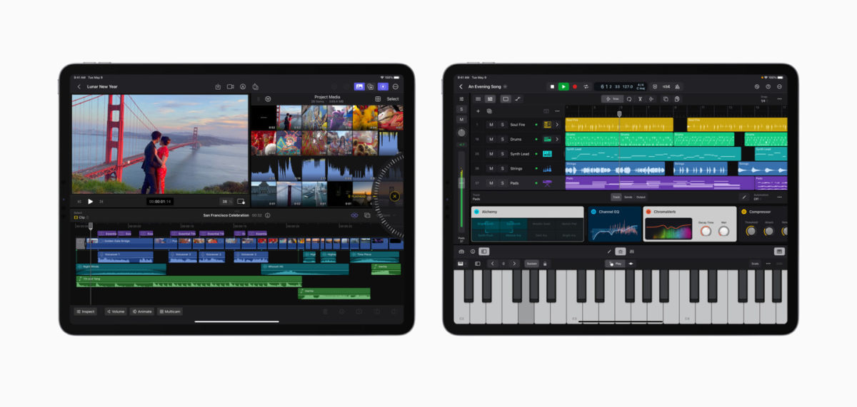 Apple 推出 iPad 版本 Final Cut Pro 與 Logic Pro
