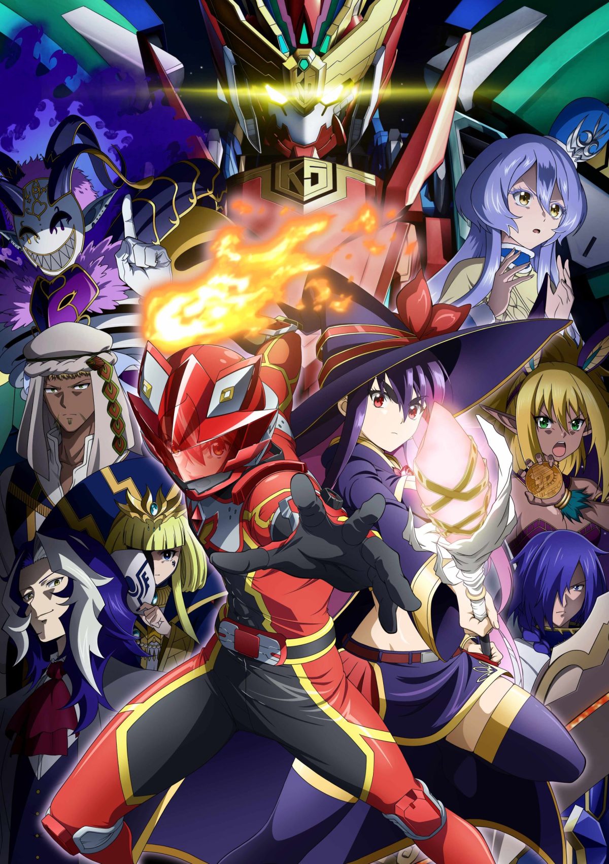 來源／TVアニメ『戦隊レッド 異世界で冒険者になる』公式-X(Twitter)