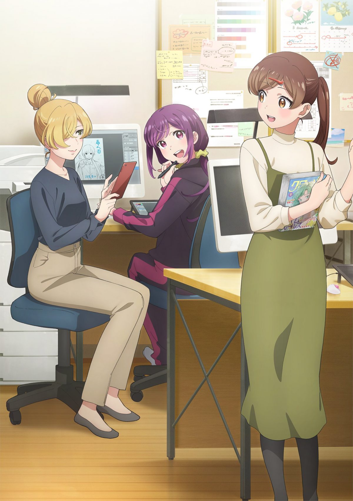來源／TVアニメ「笑顔のたえない職場です。」公式-X