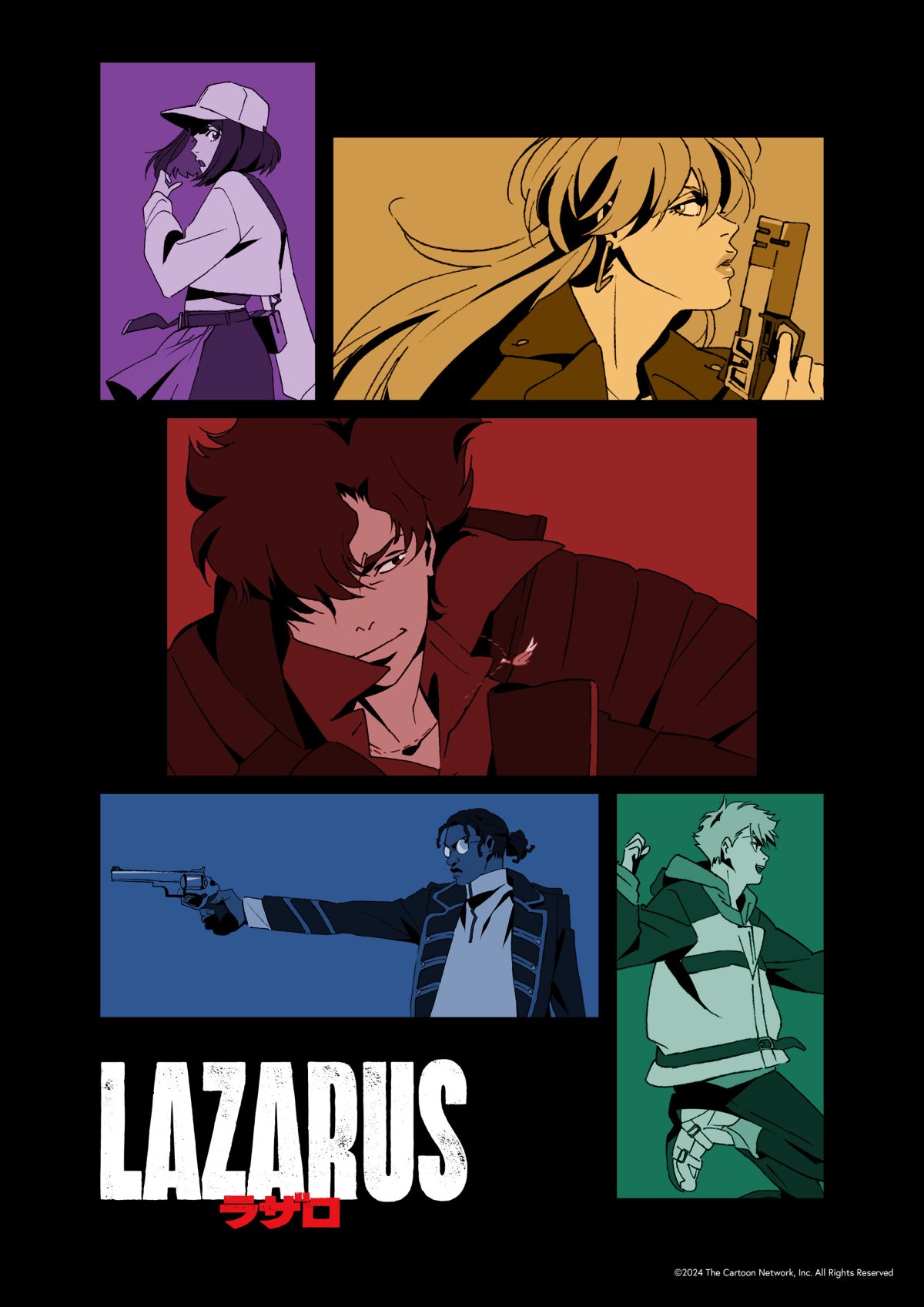 來源／アニメ『LAZARUS ラザロ』Official-X