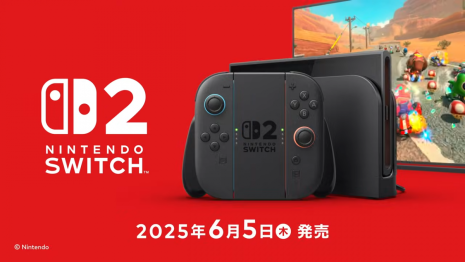 Nintendo 宣布新主機 Nintendo Switch 2 將於6月5日上市