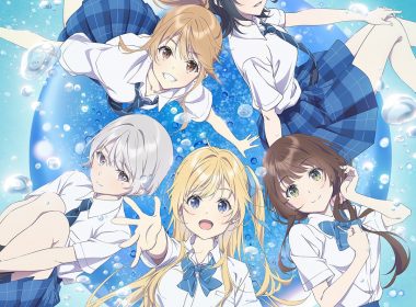 chitose kun wa ramunebin no naka anime 1st key visual 00