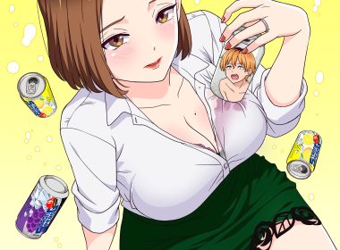 hitozuma no kuchibiru wa kan chuuhai no aji ga shite anime 2nd key visual 00