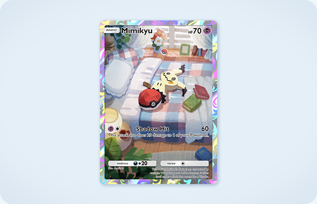 pokemon trading card game pocket new premium pass rewards Mimikyu card May 2025 2