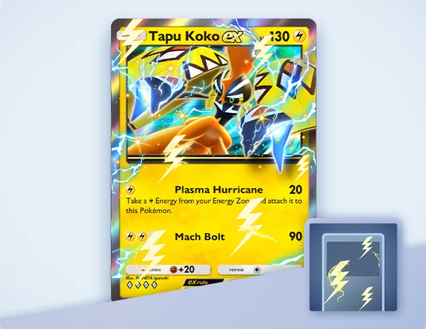 《Pokémon TCG Pocket》推出《雷屬性寶可夢大量出現活動》 電燈怪ex、卡璞・鳴鳴ex、電龍登場 圖片6