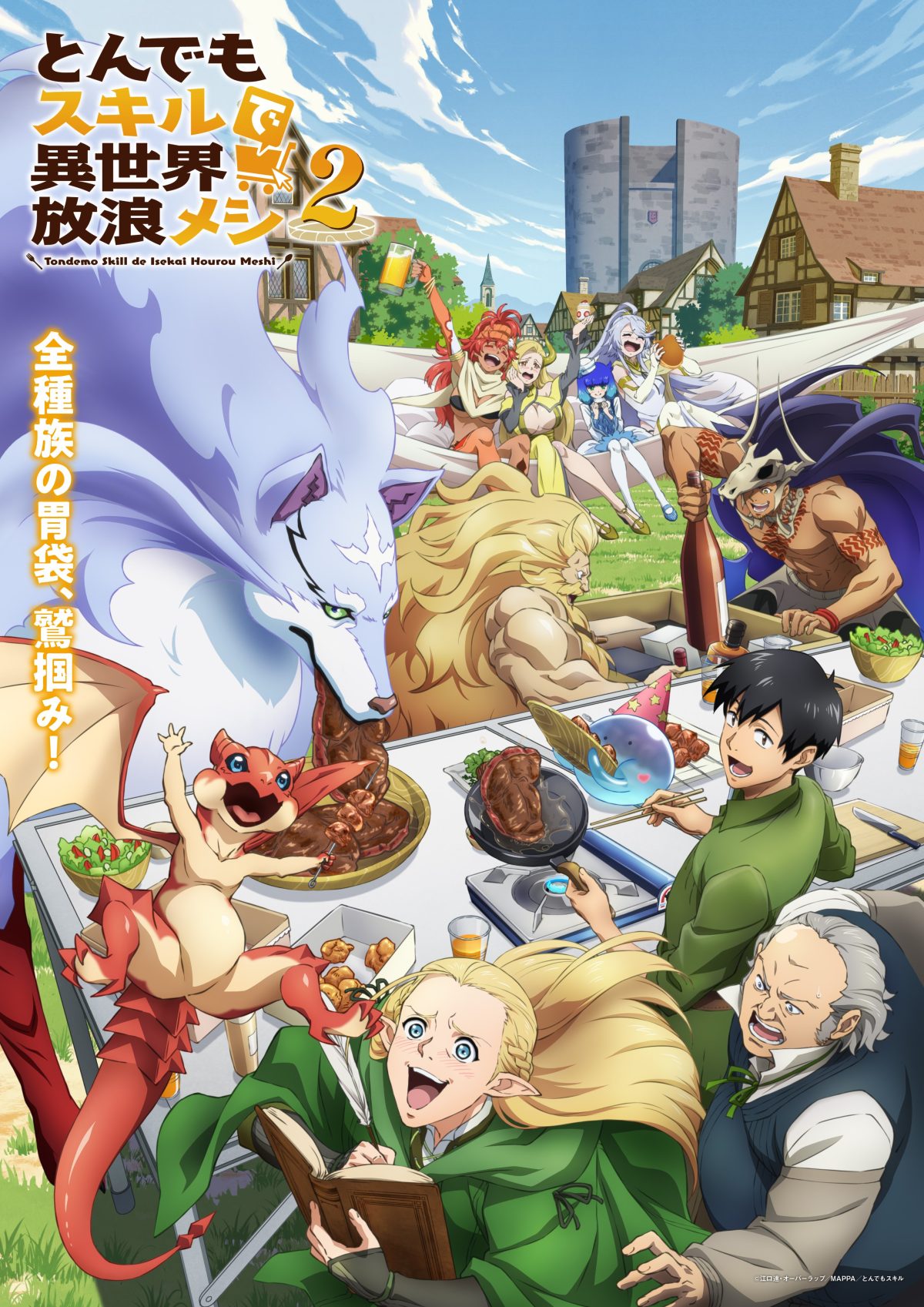 來源／TVアニメ『とんでもスキルで異世界放浪メシ』公式-X