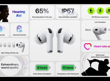 AirPods Pro 3 Apple 2025 秋季發表會 主動式降噪 心率感測 即時翻譯