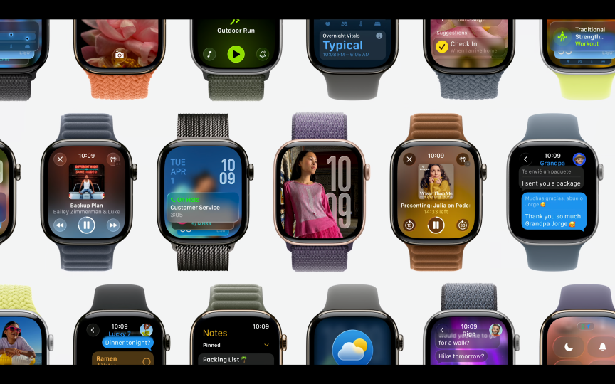 Apple Watch Series 11 Apple 2025 秋季發表會 睡眠分數 watchOS 26 24小時續航