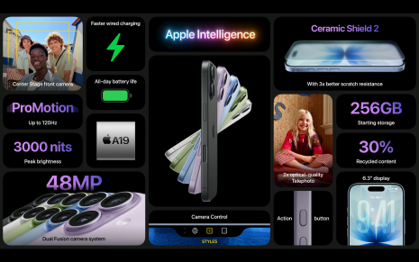 2025年 Apple 秋季發表會：iPhone 17 登場！搭載 A19 晶片、ProMotion 顯示器與 Center Stage 相機