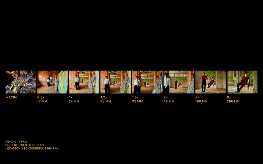 iPhone 17 Pro iPhone 17 Pro Max Apple 2025 秋季發表會 A19 Pro 8倍光學變焦