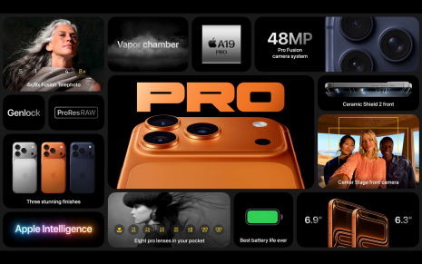 2025年 Apple 秋季發表會：iPhone 17 Pro 登場！主打全新鋁金屬設計、A19 Pro 晶片與 8 倍變焦相機