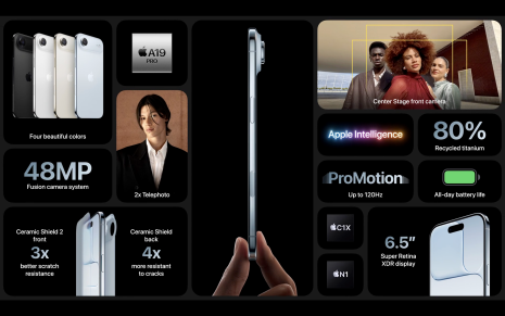 2025年 Apple 秋季發表會：iPhone Air 登場！主打鈦金屬輕薄設計與 Pro 級相機