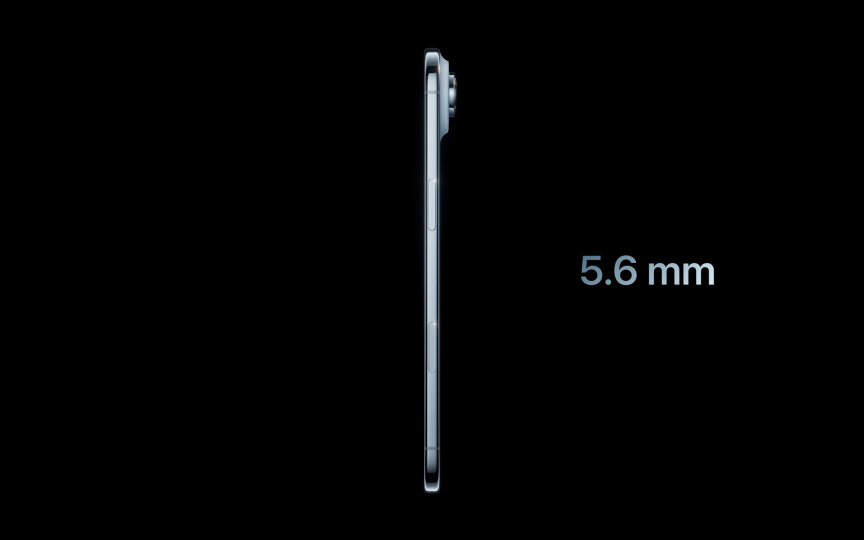 iPhone Air Apple 2025 秋季發表會 A19 Pro ProMotion Center Stage 相機