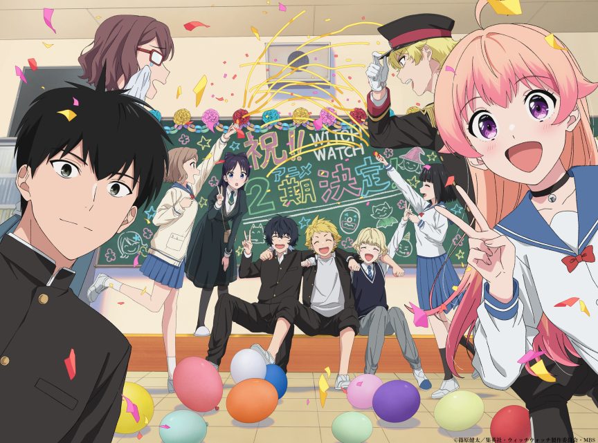 WITCH WATCH 魔女守護者 第二季 魔女守護者 動畫 續作 WITCH WATCH 第二季 播出時間 篠原健太 新作動畫 魔女守護者 漫畫