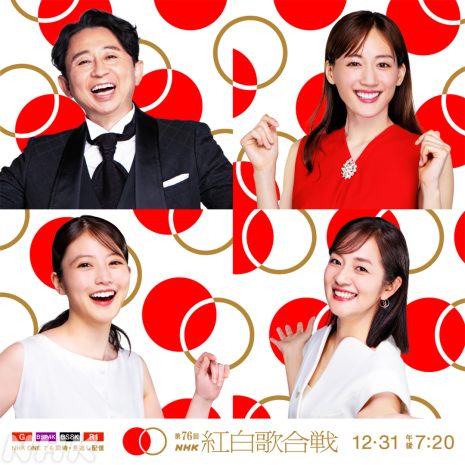 NHK第76屆紅白歌唱大賽完整名單、演出順序公開